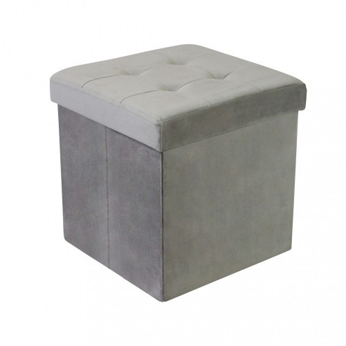 Pouf contenitore portaoggetti - pouf,