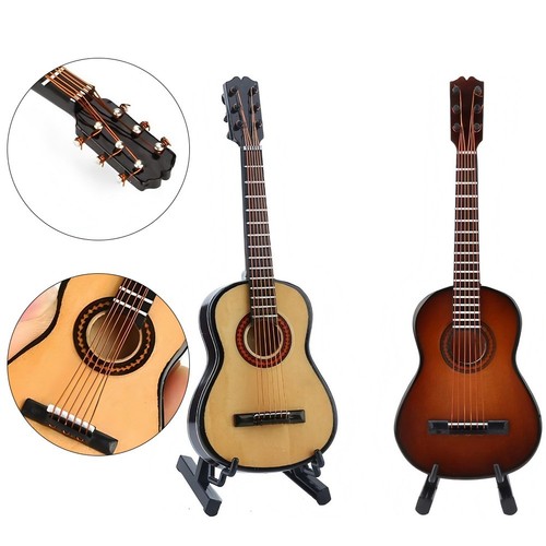 Chitarra miniatura legno - miniatura, in