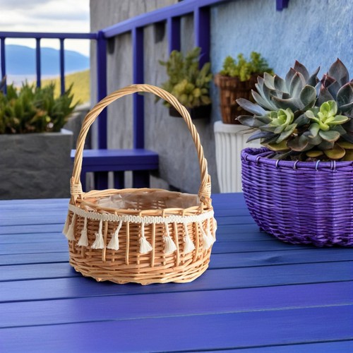 Pcs cesto fiori in - cesto, nappa