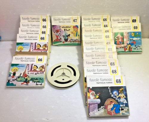 Lotto pellicole super8 favole - super8, "favole