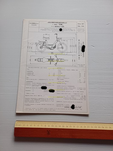 Benelli 1977 facsimile - 50,