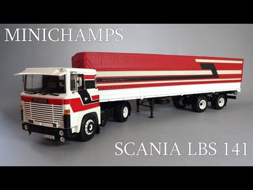 Minichamps scania lb141s - 1/43,
