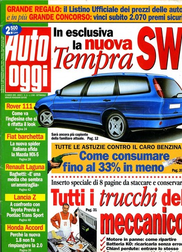Auto oggi anno n - anno,
