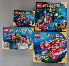 LEGO Atlantis Lotto di 4 set