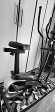cyclette ellittica, con seduta. Come nuova!