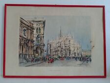 Stampa Raffigurante Duomo Di Milano Mario Carraro