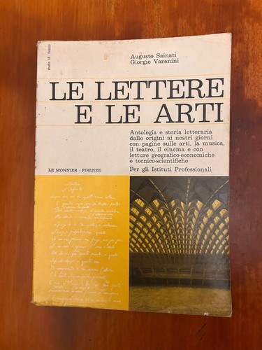 Lettere arti - e,
