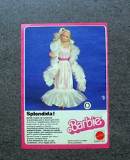 K919-Advertising Pubblicità-1984- BARBIE , MATTEL , CRYSTAL SPLENDIDA