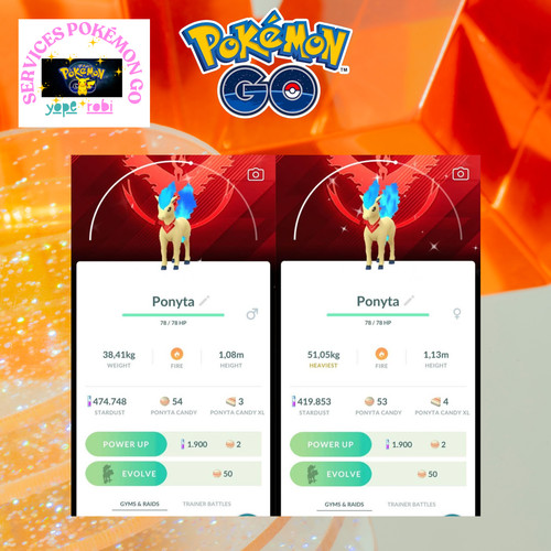 Pokémon ponyta - pokémon, go❀❀ponyta