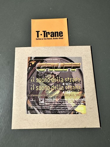 Single promo gruff - cd, dj