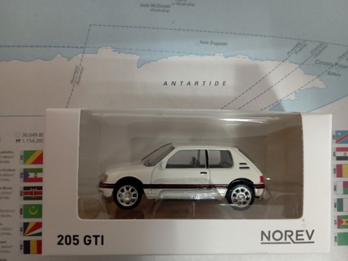 Modellino norev peugeot 205 - norev,