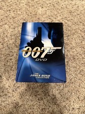 James Bond Collection 007 Box Set (DVD, 1999, 7-Disc Set) W/ Bonus DVD + Inserts