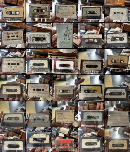 Lot 100 demo cassettes - of,