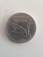 Moneta 10 lire spiga di grano