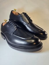 Pollini derby in pelle nera
