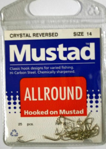 Mustad crystal reversed - crystal,