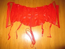 LEDAPOL CORSETTO BUSTIER ROSSO