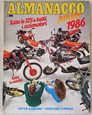 ALMANACCO JUNIOR LA MOTO 1986 TUTTE LE 125 ED I CICLOMOTORI 200 MODELLI