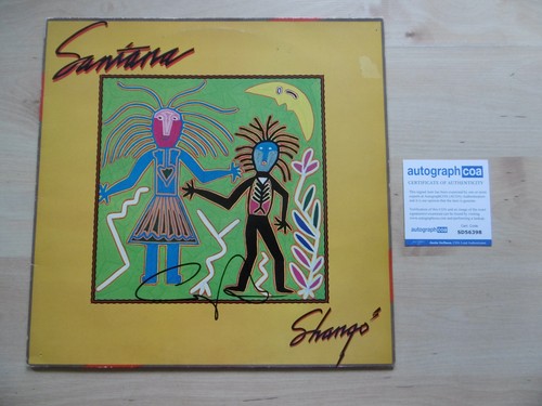 Carlos santana autografo - santana,
