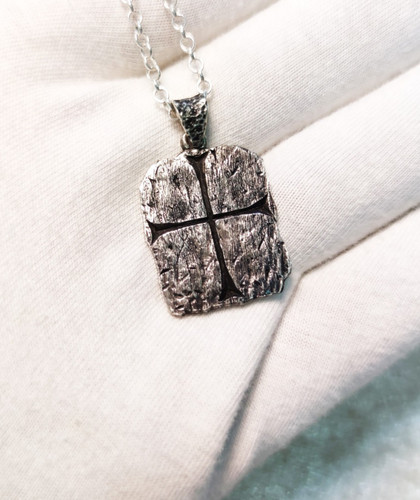 Collana croce templare