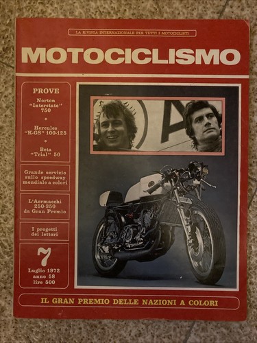 Motociclismo 1972 norton - 1972,