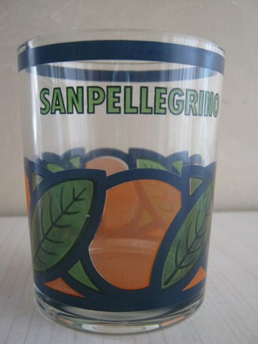 Bicchiere sanpellegrino vetro - bicchiere,