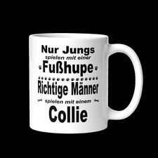 Collie Tasse - Mug Nur Jungs