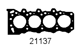 Guarnizione testata opel - testata, corsa