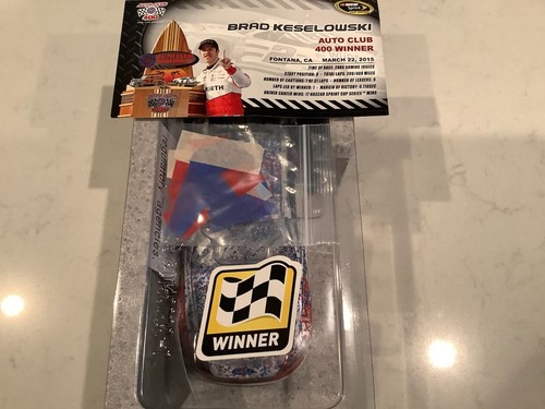 Brad keselowski autografo - keselowski, 2015