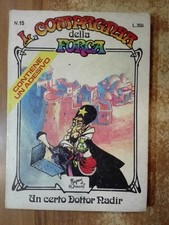 Magnus Romanini LA COMPAGNIA DELLA FORCA n° 15 Geis 1978 adesivo fumetti