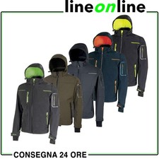 Giacca softshell da lavoro U-Power Space impermeabile traspirante con cappuccio