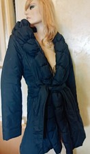 cappotto Imbottito donna Blu Notte Di Sandro Ferrone