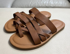 Zara Unisex Strappy Leather