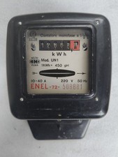 Contatore elettrico monofase - elettrico,