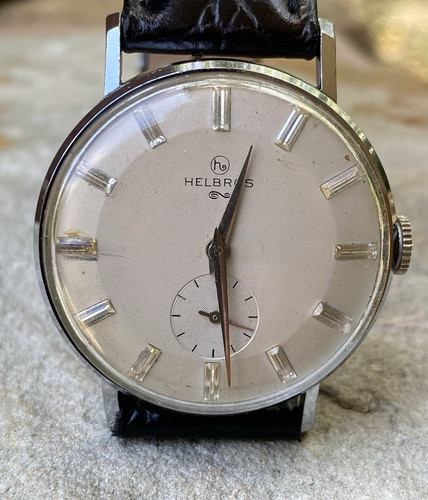 Orologio uomo vintage helbros - uomo,