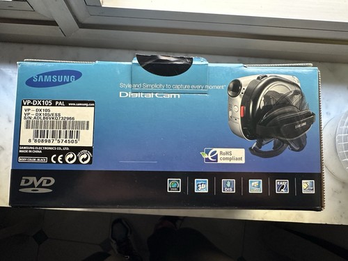 Videocamera samsung dx105 - samsung, vp-dx105
