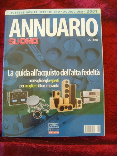 Annuario suono anno 2001 - anno,
