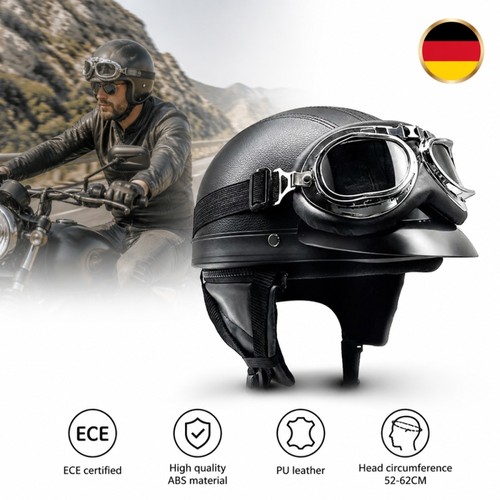 Casco moto mezza guscio - casco,