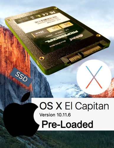 Ssd 256 os x el - 256, 2,5"