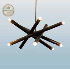 Spirale Ciondolo Luci Finitura Ottone Anticato Multidimensions Masterpiece