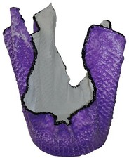 PORTAVASI VIOLA BORDO NERO -