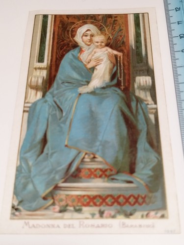 Madonna del rosario - anno, 1898
