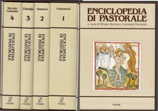 LZ- ENCICLOPEDIA PASTORALE COFANETTO 4 VOLUMI- SEVESO- PIEMME---1988- CS- XDS14