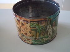 SCATOLA BARATTOLO DI LATTA DORIA BREZELN IL BISCOTTO DELLA NONNA - VINTAGE '70