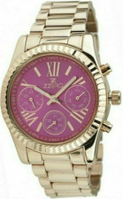 OROLOGIO DA POLSO PER UOMO DONNA UNISEX ACCIAIO BRONZATO ZZERO WATER RESISTANT