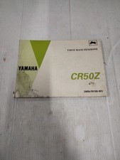 Yamaha Cr 50 Z Libretto Uso E Manutenzione