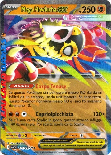 Mega hawlucha 116 217 asc - 116/217,