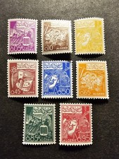Timbro Algeria 'Agricoltura Meccanica N°389/399 Nuovo ** Lusso MNH 1964