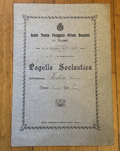 Pagella scuola tecnica - pagella,