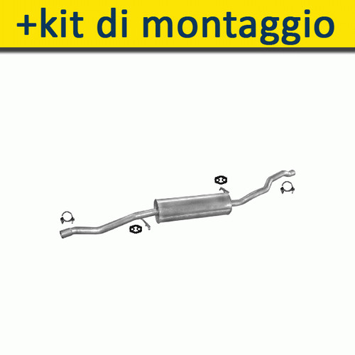 Silenziatore marmitta - silenziatore,